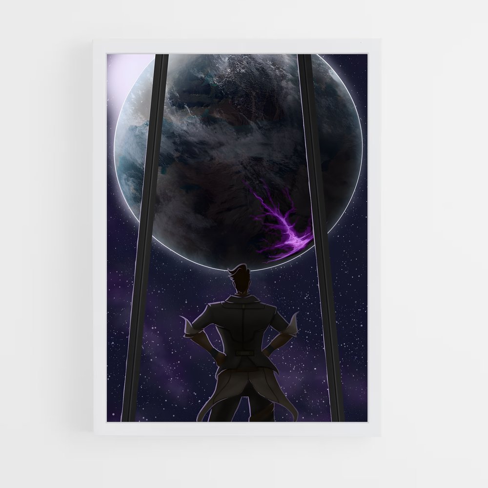Poster Lumière Pourpre – affiche Borderlands (vue 3)